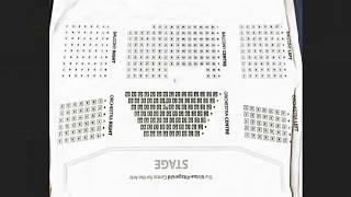 Create an amphi-theater style seating chart using Ticketor seating chart designer