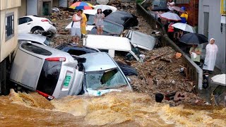 Hundreds of cars went underwater! Flash flood hit Shah Alam, Malaysia