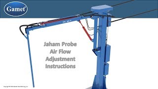 Jaham Probe Air Flow Adjustment