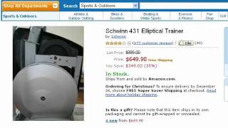 Review Of The Schwinn 431 Elliptical Trainer