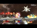 Super Smash Bros Wii U Online Battle Battle Captain Falcon vs. Bowser Jr. vs. Marth