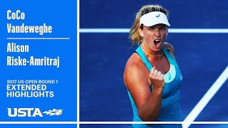 CoCo Vandeweghe vs. Alison Riske-Amritraj Extended Highlights | 2017 US Open Round 1