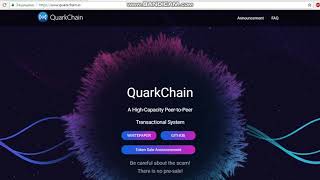 ICO QuarkChain / Review in English