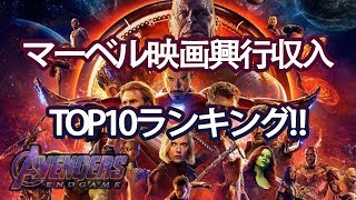 Marvelの世界歴代興行収入TOP10ランキング！エンドゲームは・・