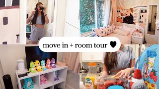 Move in + Room tour🪞🇺🇸 | เดินทางไปเรียนต่อ ป.โทที่อเมริกา, ย้ายของเข้าห้อง,พาทัวร์ห้องนอน