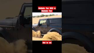 Mahindra Thar and thar ROXX riding in desert 😱 Off road gone wrong #shorts