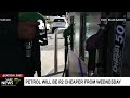 Relief at the pumps for motorists