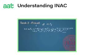 AAT | Study Suport Session - Understanding INAC (Internal Accounting Systems and Controls) - Level 4