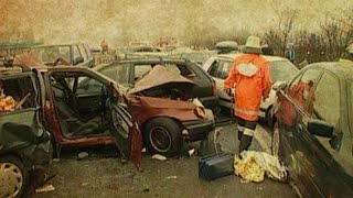 Massenkarambolage auf der A7 | SPIEGEL TV 2000