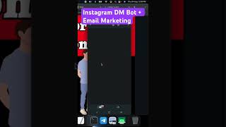 Instagram DM Bot with Email Marketing #instagramchatbot ai automation agency