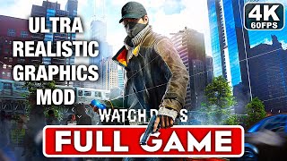 WATCH DOGS Gameplay Walkthrough Part 1 FULL GAME - ULTRA REALISTIC GRAPHICS [4K