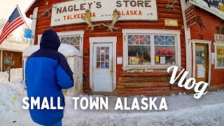 Power Outage || Laundry in Rural Alaska || Town tour || Alaska Couple VLOG