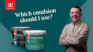 Which interior wall paint do I need? | Tikkurila UK Product Experts Explain