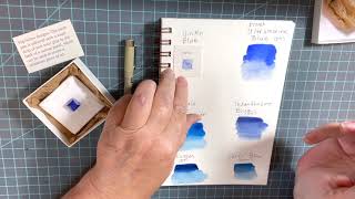 YInMn Blue Watercolor First Impressions and Comparisons to other blues 💙