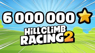 FIRST EVER 6 MILLION STARS - Hill Climb Racing 2