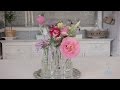 Flowers & Floristry Tutorial: Arranging with a variety of Spring Flowers