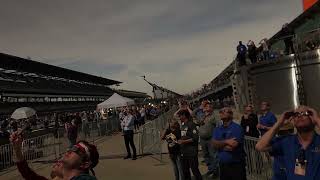 Total Eclipse Moments Leading Up To Totality at Indianapolis Motor Speedway - April 8, 2024