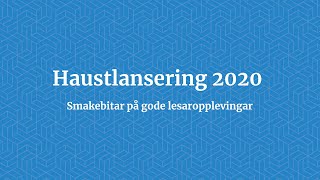 Smakebitar frå Samlaget hausten 2020