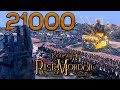 INSANE 21,000 Man Battle For UMBAR (Custom Map) - Total War Rise Of Mordor