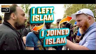 I left Islam! I joined Islam! Hamza Vs ExMuslim | Speakers Corner | Old Is Gold | Hyde Park