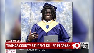 UPDATE: Thomas County Central graduate Deontavis Cooper dies.
