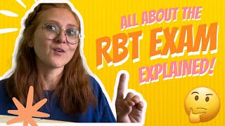 Watch this BEFORE you take your RBT EXAM!