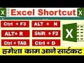 Most Important Shortcut Keys of MS Excel | Excel Shortcuts | Add Border And Remove Border |