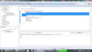 Eclipse - Array of Strings using Java