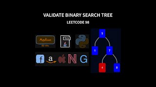 Validate Binary Search Tree - Leetcode 98 | The Wrong, the Bad and the Optimal DFS