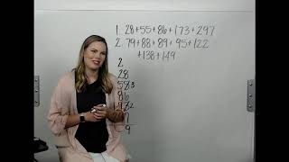 Scratch Addition Algorithm