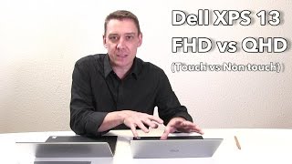 Dell XPS 13 QHD vs FHD (Skylake, 2015 2016) detailed comparison.