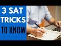 TOP Three SAT Tricks To Know | MASTER The SAT