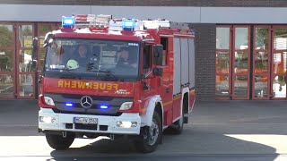 Alarm während Wachbesetzung - LF 24 \u0026 LF 10/10 Feuerwehr Mönchengladbach Löschgruppe Rheindahlen