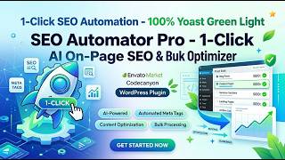Stop Doing Manual SEO! Automate WordPress On-Page SEO Instantly (Free Plugin) SEO Automator Pro