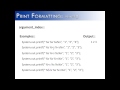 Print Formatting Part 12: printf() argument index (Java)