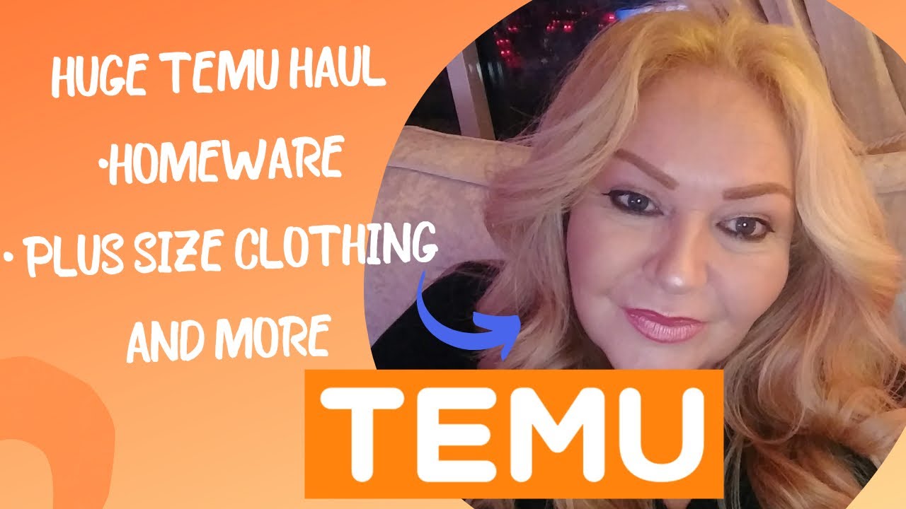 Huge Temu Haul Homeware Plus Size Clothing Youtube