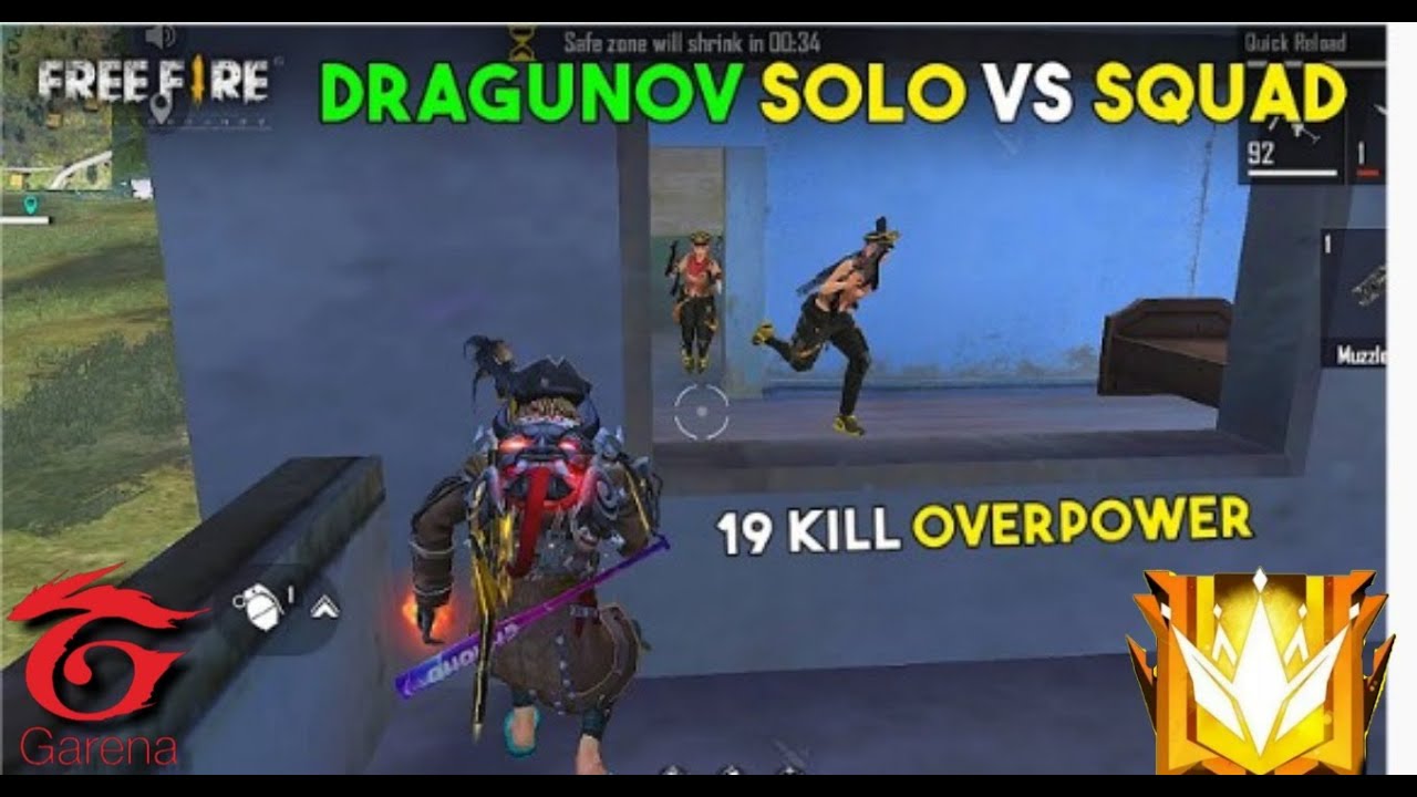 Dragunov 19 Kill Solo Vs Squad Ajjubhai94 Insane Overpower Gameplay ...