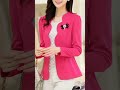 fashionable blazer jacket for women womens slim fit blazer