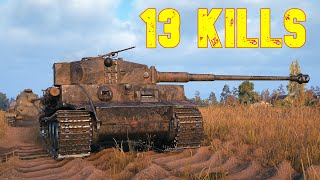 World of Tanks Tiger II - 13 Kills