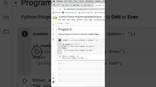Python Program to Check if a Number is Odd or Even | Code Walkthrough