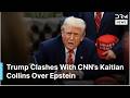 Heated Clash: Trump Explodes at CNN’s Kaitlan Collins Over Epstein Questions at White House | AC1G