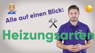 Alle Heizungsarten auf einen Blick – kurz erklärt