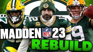 Rebuilding The Green Bay Packers! Aaron Rodgers Retires After Year 1! Madden 23 Franchise