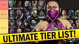 Mortal Kombat 11 - The Definitive Ultimate Tier List!