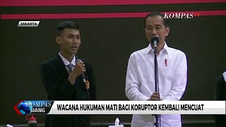 Ditanya Siswa Soal Hukuman Mati Koruptor, Begini Kata Jokowi