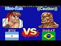 Street Fighter II': Champion Edition - Nico-Kun vs ((Caution)) FT5