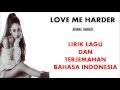LOVE ME HARDER - ARIANA GRANDE (COVER) | LIRIK LAGU DAN TERJEMAHAN BAHASA INDONESIA