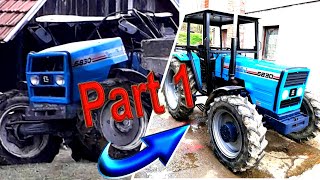 Tractor Restoration (Landini 6830) Restauracija traktora - Prvi dio