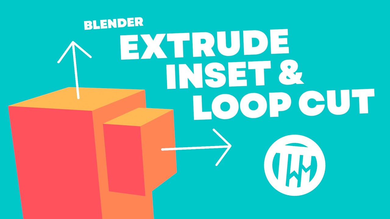 Blender 3.3 Basics Tutorial - How To Extrude, Inset And Loop Cut ...