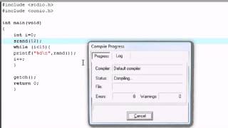 C Programming Tutorial 13 Seeding Random Numbers